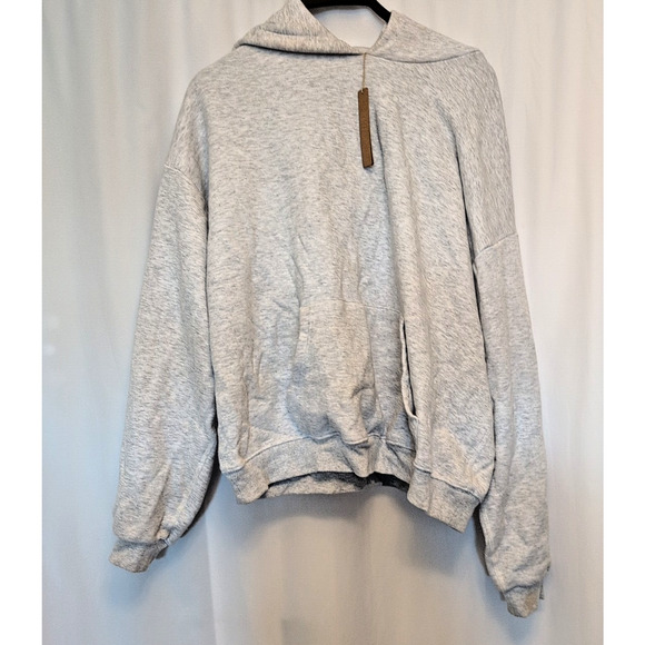 SKIMS Tops - Skims XL gray hoodie front pocket nwt msrp $80